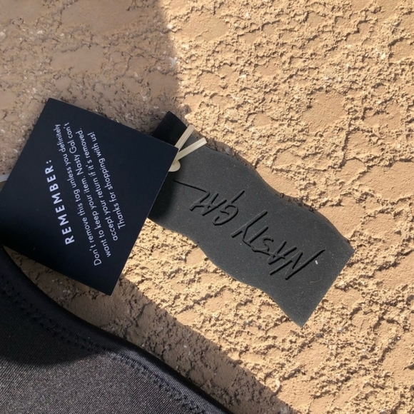 NWT Nasty Gal Scuba bikini top and bottom - Picture 5 of 7